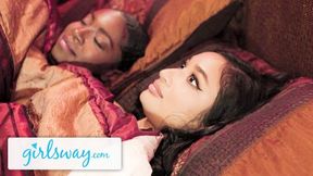 Witching Amari and Avery's tattooed women smut