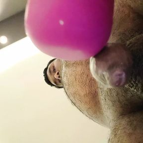 POV vibrator on dick