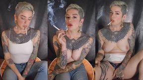 720p Smoking While Playing with Myself and Encouraging You to Cum