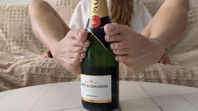 Bare Feet & Cold Bottle Teasing? You Don't Cum Until I Say So