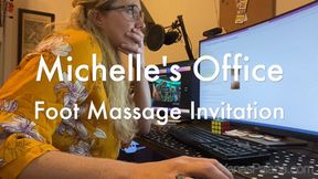 Michelle's Office Foot Massage Invitation