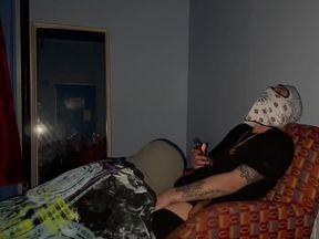 Masked Uber Papi Annihilates Fat Ass Creampie Flood