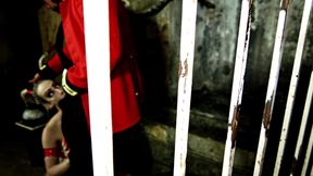 Big boobde French BDSM whore fucked hard in the dungeon