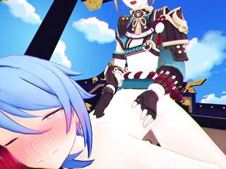 Gorou x Ayato - Genshin Impact (原神)