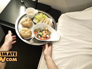 POV - Black hottie Romy Indy is willing to bang u