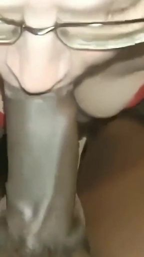 On My Knees BBC Blowjob Cumming Deep in My Mouth