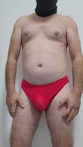 Meaty flailing cock