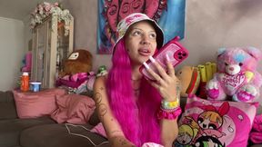 POV Vaping While Calling My Cuck Boyfriend Telling You Im Cheating on You While Youre Resting at Night with Bigger Cocks Vape Fe