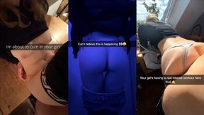 College Girls Explicit Snapchat Compilation - Full Length