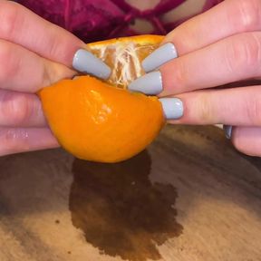 Long Nails Fruits Massacre Part 6 I MyNastyFantasy