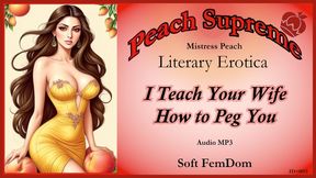 I Teach Your Wife How to Peg You [Sensual FemDom Erotic Audio] ***MP3***