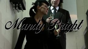 MILF with Big Fake Boobs Gets Cum in Mouth and Glass of Soda After Being Good Fuck Wife