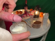 Sprinkle gingerbread cookies - 4k 60fps