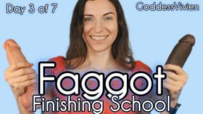 Faggot Finishing School Cock Sucker Training Day 3 Your Mouth Knows with Goddess Vivien Make Me Bi Fantasy Bisexual Encouragement Bicurious