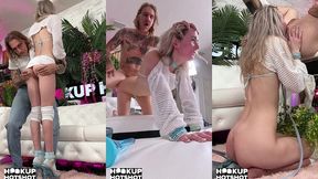 bryan gozzling s cock hard fucks thea summers  juicy pussy!