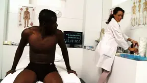 Dirty Nurse Layla Rivera Craves Massive Black Cock at Work