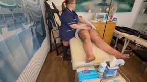 Part 2: Mr Hughes goes to see Cockologist Matron Satana to help his tiny penis