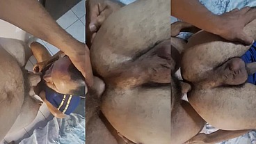 Sexo gostoso com o segurança do condomínio
