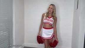 HOT GODDESS TURNS YOU INTO A SISSY CHEERLEADER SLUT!!—Part one