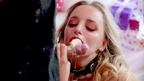 Cakes & Creampies! BD Blonde Charlie Got Dicked By Sir James!