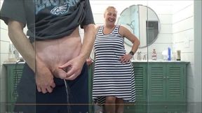 Piss on Security Guard