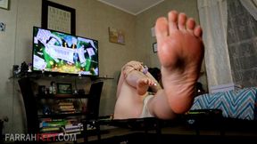 My healthy routine with bare feet