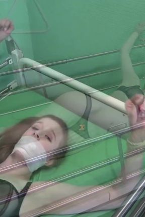 Cobie, bondage therapy for tall brunette beauty