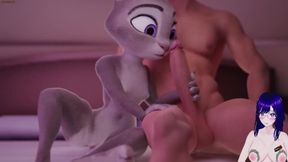 Judy Hopps The Beautiful Post -office Bunny Was Firmly Fucked Up