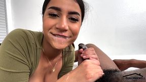 roxie sinner blows the fuck out of my bbc