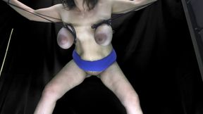 Tits Tied Hanging Straight Down Cam 2