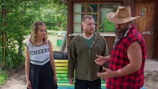 Tight cheerleader meets his stepdad and fucks him HARD