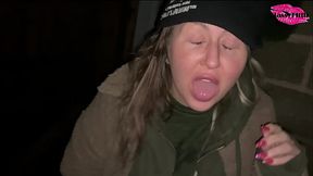 Cracky gets pissed on in the street