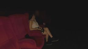 cinema theater , public , risky cuckolding