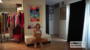 bts - blonde slut emma hix hooks up with bryan gozzling!