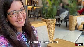 Nerdy Girl With Glasses Turned Out To Be A Nymphomaniac And A Lover Of Sperm On Her Face 26 Min