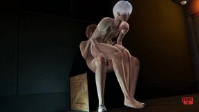 Tokyo Ghoul Yaoi- Kaneki Gets Fucked in an Alley at Night