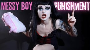 Messy Boy Punishment
