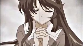 Horny Japanese anime teens showing off sexy bodies