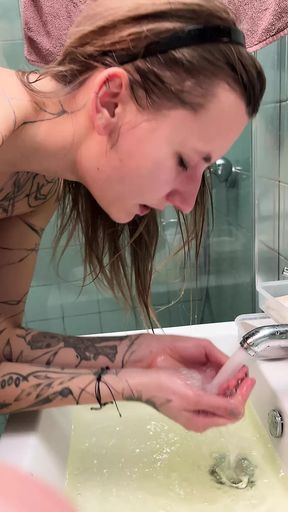 Wash Your Face with Piss You Whore