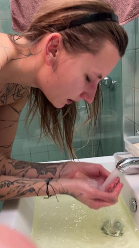 Wash Your Face with Piss You Whore