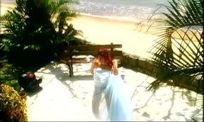 Tropical Island brings out the naughty in this anal threesome
