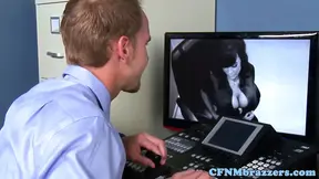 Femdom ffm officesex with Lisa Ann and Ava Addams