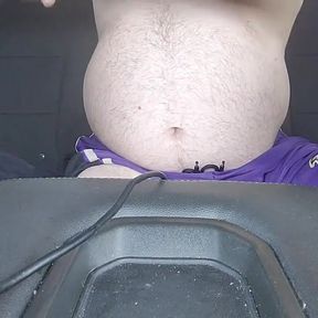 Cumming in Panties at the Truck Stop.