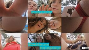 Squished by the Pool and under their asses VR4K