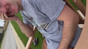 Pervert Busted Recording my Feet