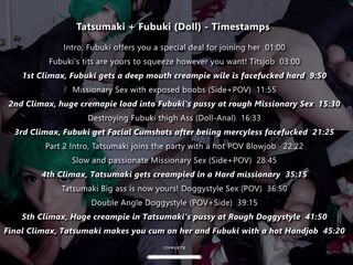 Fubuki and Tatsumaki 3some (Joy West Doll Collaboration) - Pleasant Darling