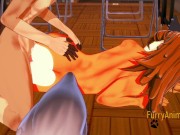 Furry Yaoi Hentai 3D - Naru (Fox) is fucked by a Dog