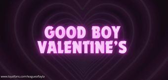 Good Boy Valentine's