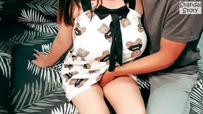 Stepsis sucks rod in real homemade video