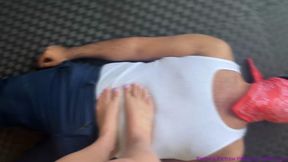 Femdom Trampling Session